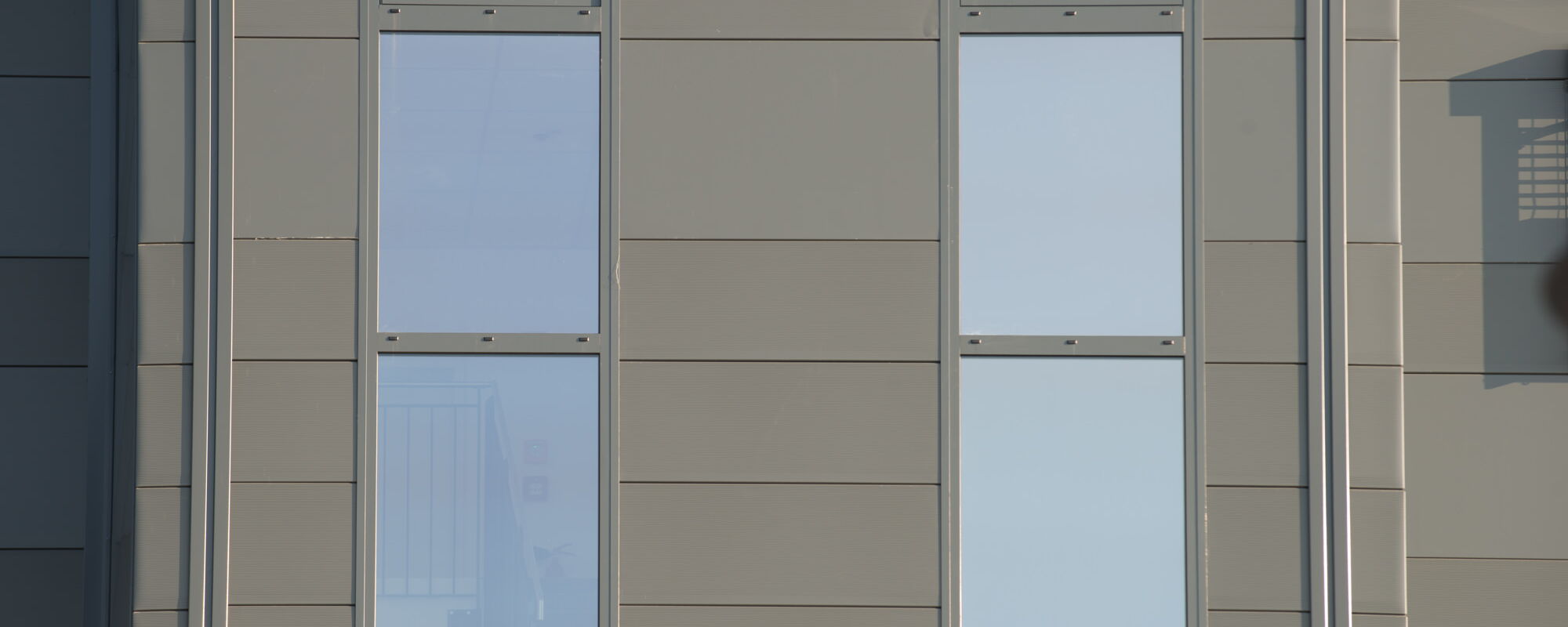 Detailansicht  Fassade mit Fenster